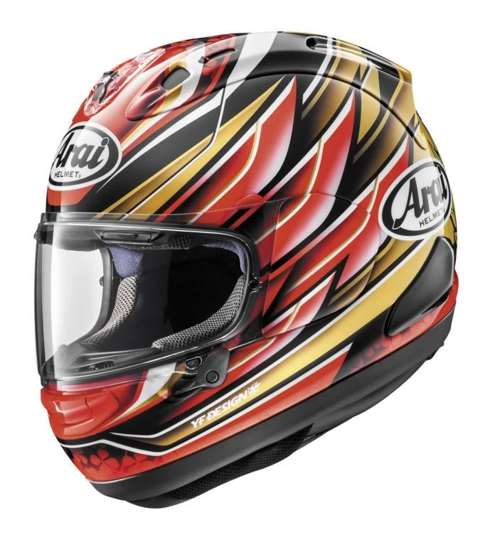 Arai Corsair X Nakagami Helmet 1 Arai Corsair X Nakagami Helmet