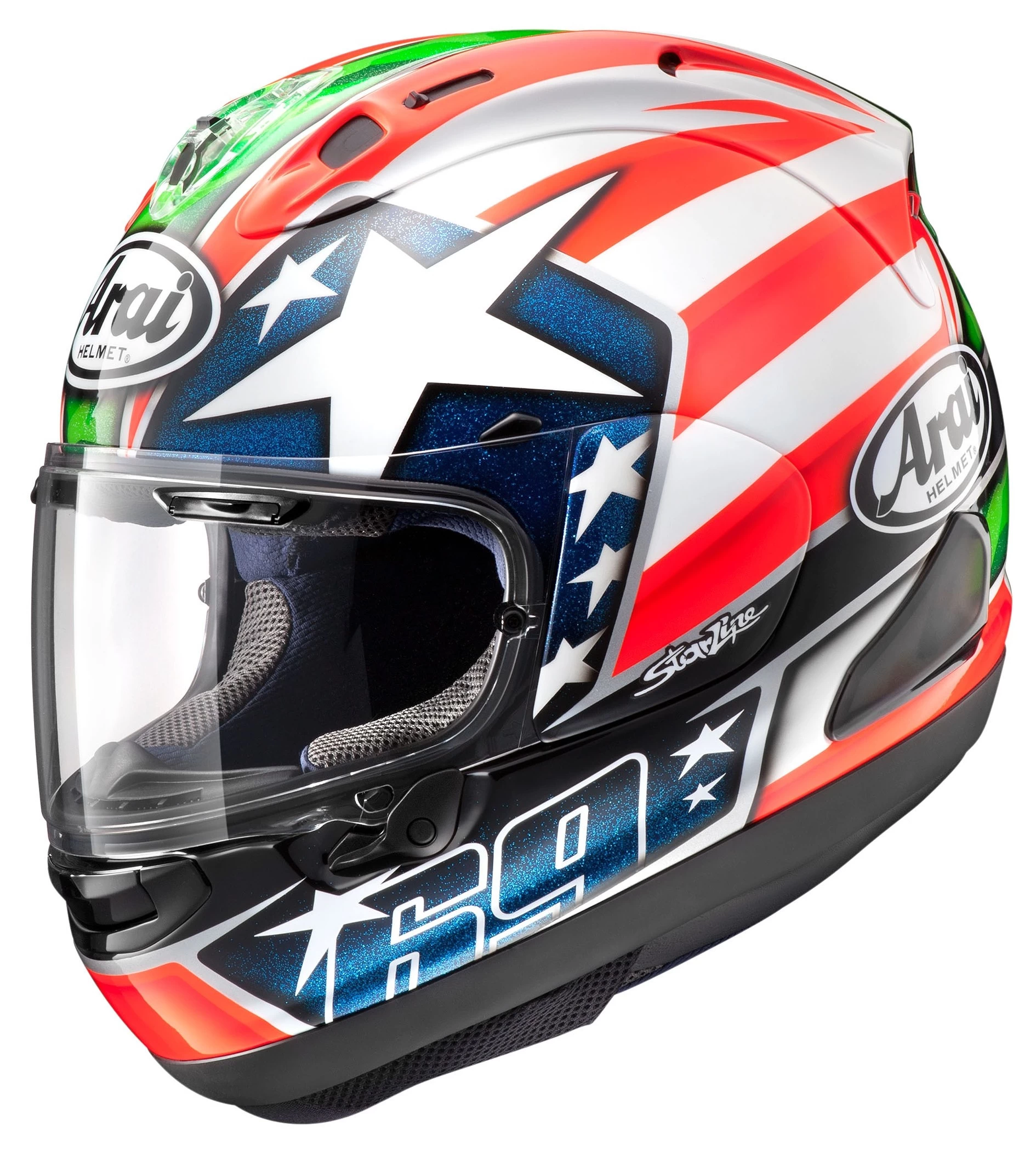 Arai Corsair X Nicky 6 Helmet 1 Arai Corsair X Nicky 6 Helmet