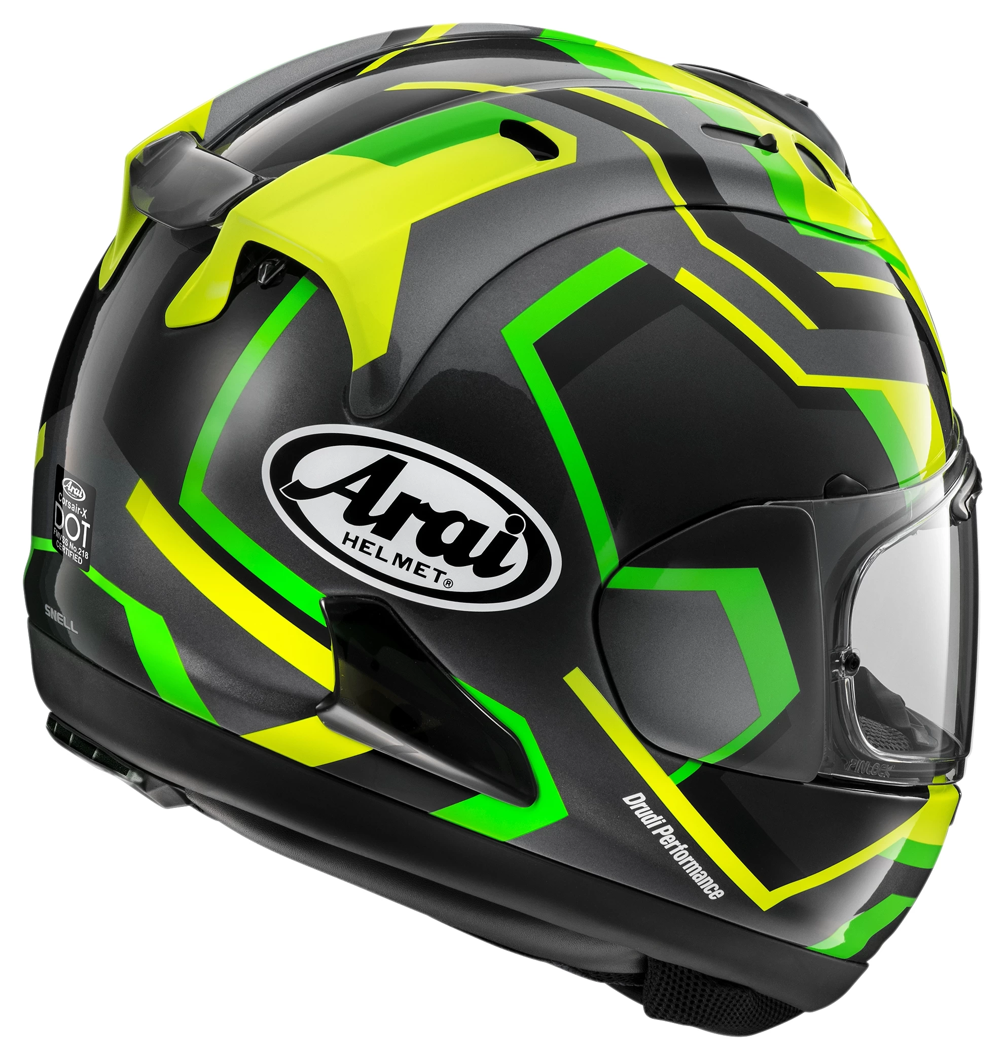 Arai Corsair-X RSW Trico Helmet 2 Arai Corsair-X RSW Trico Helmet - Image 2