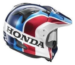 Arai XD-4 Africa Twin Helmet 7 Arai XD-4 Africa Twin Helmet -Cycling Helmet Shop arai xd4 africa twin helmet blue red white 2