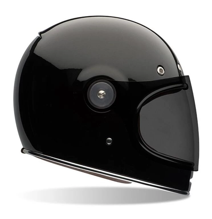 Bell Helmets Bell Bullitt Flat Face Shield Dark Smoke / Black Tab [Open Box] - Image 2