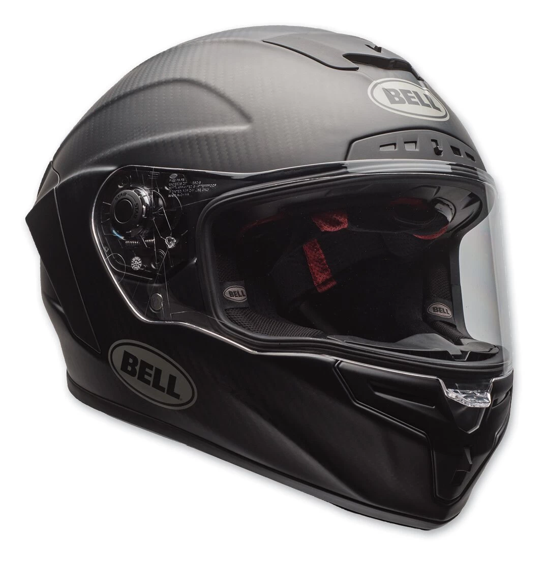 Bell Helmets BellMatte Black Bell Race Star Helmet (Medium) 1 Bell Helmets BellMatte Black Bell Race Star Helmet (Medium)