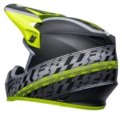 Bell Helmets Bell MX-9 Mips Offset Helmet -Cycling Helmet Shop bell mx9 mips offset helmet black hi viz yellow grey 6