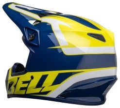 Bell Helmets Bell MX-9 Mips Spark Helmet -Cycling Helmet Shop bell mx9 mips spark helmet gloss blue yellow 2