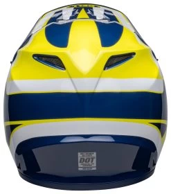 Bell Helmets Bell MX-9 Mips Spark Helmet -Cycling Helmet Shop bell mx9 mips spark helmet gloss blue yellow 3