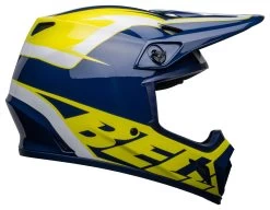 Bell Helmets Bell MX-9 Mips Spark Helmet -Cycling Helmet Shop bell mx9 mips spark helmet gloss blue yellow 5