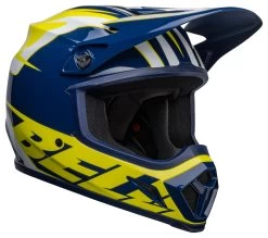 Bell Helmets Bell MX-9 Mips Spark Helmet -Cycling Helmet Shop bell mx9 mips spark helmet gloss blue yellow 6