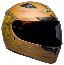 Bell Helmets Bell Qualifier DLX Mips Hartluck Live Helmet -Cycling Helmet Shop bell qualifier dlxmips hartluck live helmet matte gold 3
