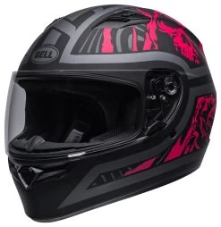 Cycling Helmet Shop -Cycling Helmet Shop bell qualifier rebel helmet matte black pink 1