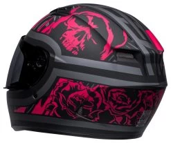 Bell Helmets Bell Qualifier Rebel Helmet 12 Bell Helmets Bell Qualifier Rebel Helmet -Cycling Helmet Shop bell qualifier rebel helmet matte black pink 3