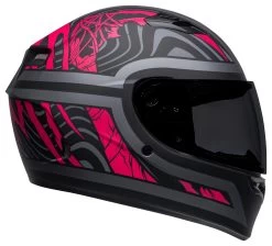 Bell Helmets Bell Qualifier Rebel Helmet 15 Bell Helmets Bell Qualifier Rebel Helmet -Cycling Helmet Shop bell qualifier rebel helmet matte black pink 6