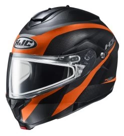 HJC C91SN Taly Dual Lens Helmet 9 HJC C91SN Taly Dual Lens Helmet -Cycling Helmet Shop hjcc91 sn taly dual lens helmet black grey 3