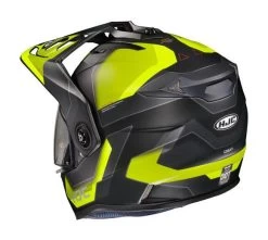 HJC DS-X1 Synergy Helmet -Cycling Helmet Shop hjcdsx1 synergy helmet black hi viz 1