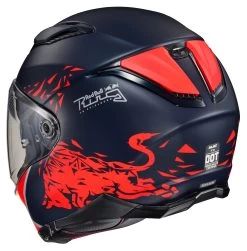 HJC F70 Red Bull Spielberg Helmet -Cycling Helmet Shop hjcf70 red bull spielberg helmet navy red 2