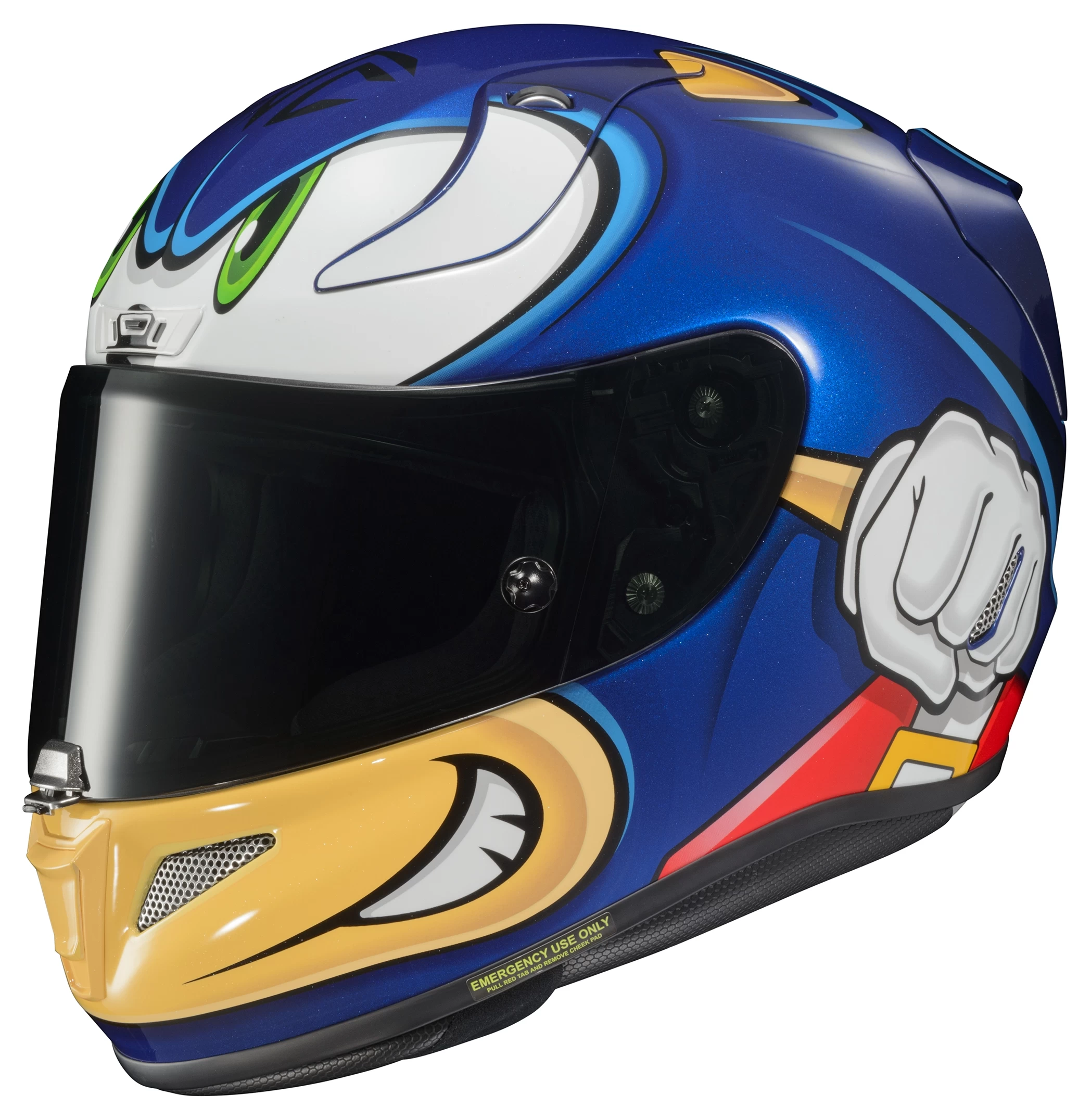 HJC RPHA 11 Pro Sonic Sega Helmet 1 HJC RPHA 11 Pro Sonic Sega Helmet
