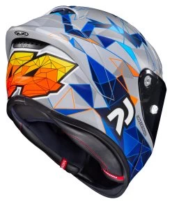 HJC RPHA 1N Espargaro Helmet -Cycling Helmet Shop hjcrpha1 n espargaro helmet silver blue orange 2