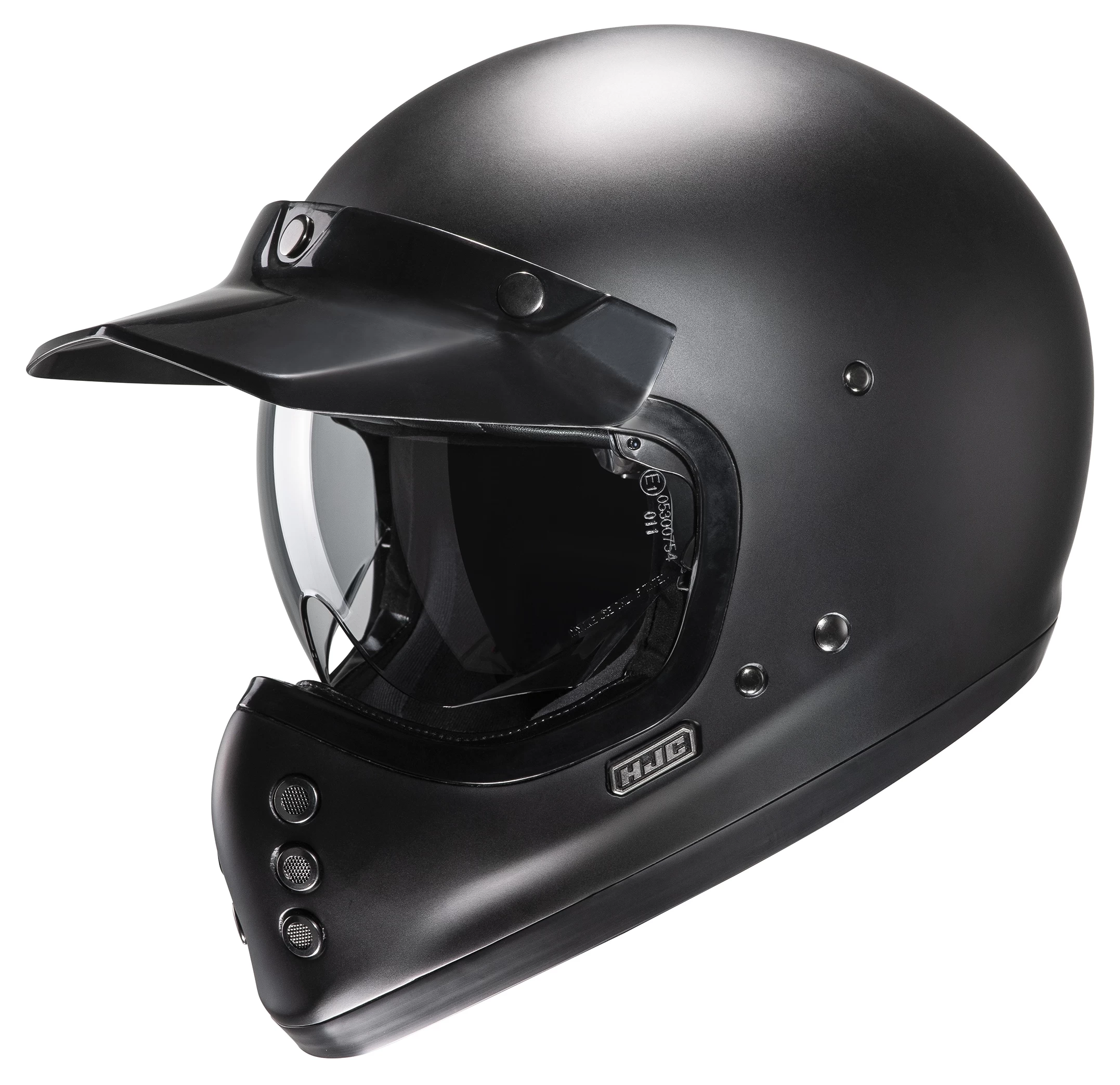 HJC V60 Helmet Matte Black / LG [Open Box]