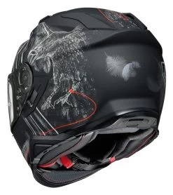Shoei GT-Air II Ubiquity Helmet 7 Shoei GT-Air II Ubiquity Helmet -Cycling Helmet Shop shoei gt air ii ubiquity helmet black silver red 3