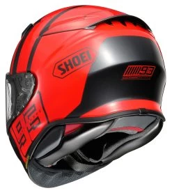 Shoei RF-1400 MM93 Track Helmet -Cycling Helmet Shop shoei rf1400 mm93 track helmet red black 2